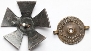 Abzeichen, 36. Infanterieregiment der Akademischen Legion [258] - wz.1 - Offiziersabzeichen