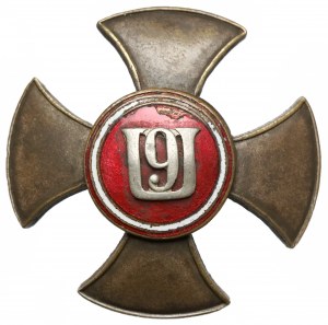 Odznak 9. malopolského kopinického pluku - wz.2 - poddůstojnický (?) / vojenský odznak