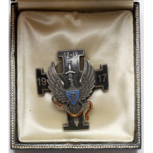 Odznaka, 1 Pułk Huzarów Estońskich - Ratsarugemendii - Oficerska