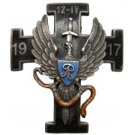 Odznaka, 1 Pułk Huzarów Estońskich - Ratsarugemendii - Oficerska