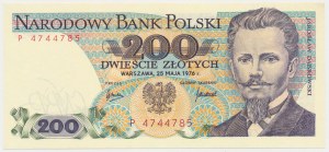 200 zloty 1976 - P