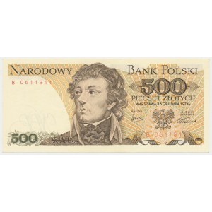 500 zł 1974 - B