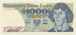 PLN 1 000 1975 - A