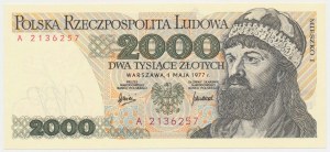 2,000 zl 1977 - A