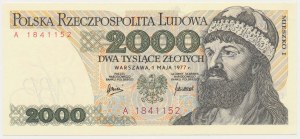 2,000 zl 1977 - A