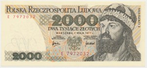 2,000 zl 1977 - E