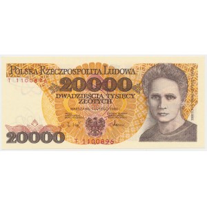 20.000 zł 1989 - T