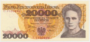 20,000 zl 1989 - T