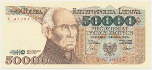 PLN 50.000 1989 - U