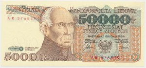 50,000 zl 1989 - AR