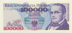 PLN 100,000 1993 - C