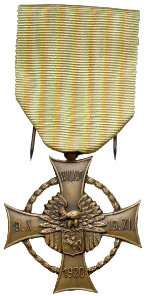II RP, Croix du mérite de l'armée de Lituanie centrale - Delande