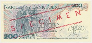 200 zloty 1982 - MODEL - BU 0000000 - No.0187