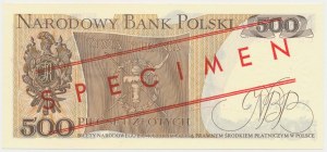 500 zloty 1982 - MODEL - CD 0000000 - No.0153