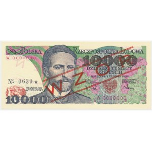 10.000 zł 1988 - WZÓR - W 0000000 - No.0639