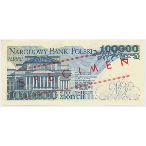 100.000 zł 1990 - WZÓR - A 0000000 - No.0714