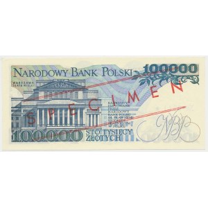 100.000 zł 1990 - WZÓR - A 0000000 - No.0511