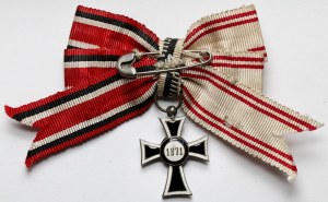 Österreich, Monarchie, Kreuz des Deutschen Ordens 1871 - Miniatur