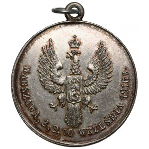 Medal, Pierwszy Zjazd Straży Ogniowej Ochotników Polskich, Warszawa 1916