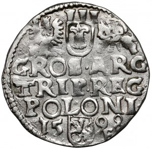 Sigismund III. Wasa, Trojak Wschowa 1598 - vollständiges Datum