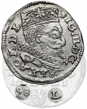 Žigmund III Vaza, Trojak Lublin 1598 - dátum naľavo - ZRADKÉ