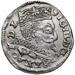 Zygmunt III Waza, Trojak Lublin 1598 - data z lewej - RZADKI