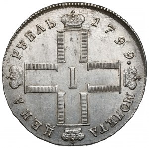 Rosja, Paweł I, Rubel 1799