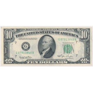 USA, 10 Dollars 1950
