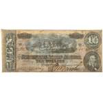 The Confederate States of America, Richmond, 10 Dollars 1864