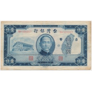 Chiny, Tajwan 1.000 Yuan (1948)