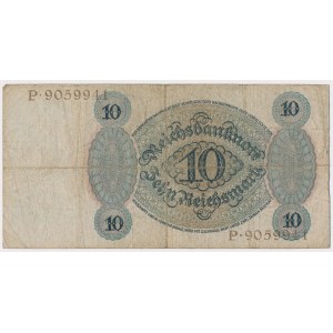 Germany, 10 Reichsmark 1924