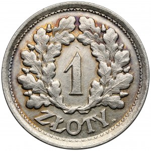 Próba NIKIEL 1 złoty 1928 - bez PRÓBA - wieniec dębowy