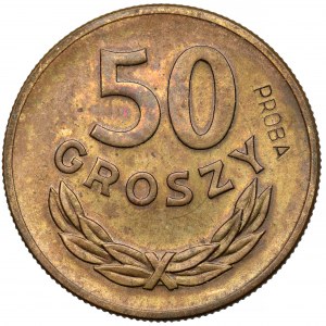 Sampled brass 50 pennies 1949