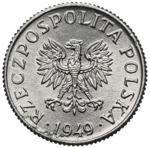 ALUMINIUM sample 1 penny 1949 - first sample - very rare