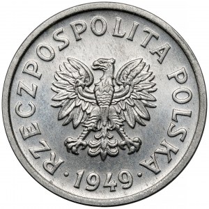 ALUMINIUM 20 penny sample 1949 - first sample - very rare