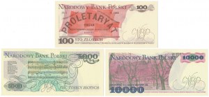 People's Republic of Poland, set of banknotes 1976-1988 (3pcs)