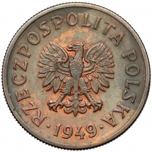 Copper sample 50 pennies 1949 - rare