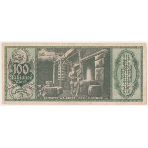 Sopot (Zoppot), 100 mln mk 1923
