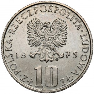 MIEDZIONIKIEL 10 zlatý vzorek 1975 Prusko