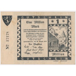 Habelschwerdt (Bystrzyca Kłodzka), 1 mln mk 1923