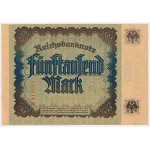 Germany, 5.000 Mark 1922