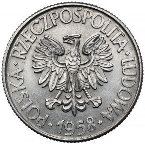 PROBEN ALUMINIUM 10 gold 1958 Kościuszko - mit PROBEN - 1 von 10 Stück