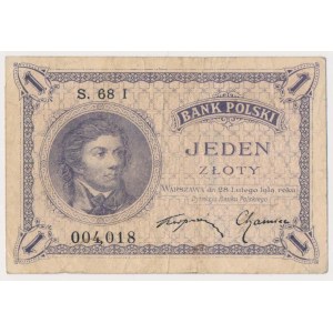 1 złoty 1919 - S.68 I