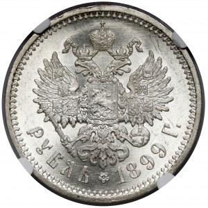 Russia, Nicholas II, Ruble 1899 EB - OKAZOWY