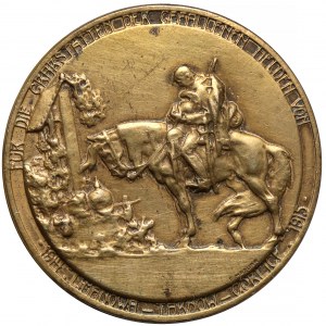 Vlastenecká brošňa 1915 - podľa vzoru medaily Franciszka Mazúra