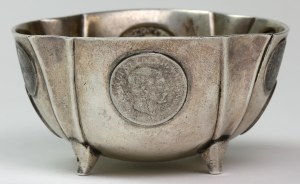 Germany, Silver coin bowl - Bückmann