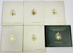 Vatican, sets vintage 1982-2005 - set (6pcs)