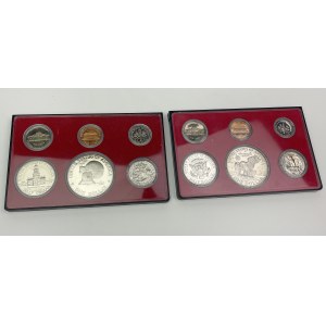 USA, Proof Set 1973 and 1975/1976 - zestaw (2szt)