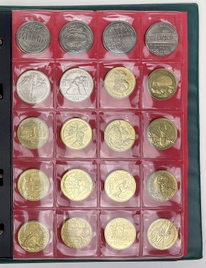Kolekcja 2 złote 1995-2005 - w tym Zygmunt II August(77szt)