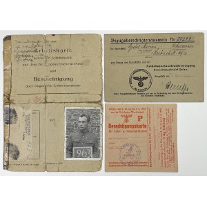 Okupacja Niemiecka, Zestaw dokumentów 1940-1944